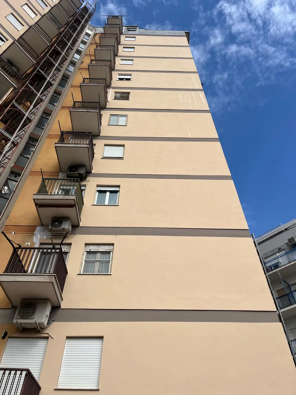 Stato attuale lavori in Condominio Via Adua