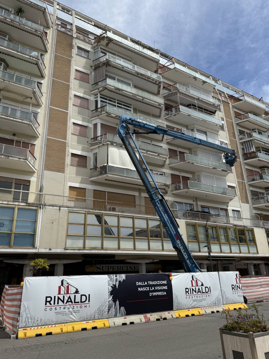 Prima dei lavori in Condominio Citta Giardino